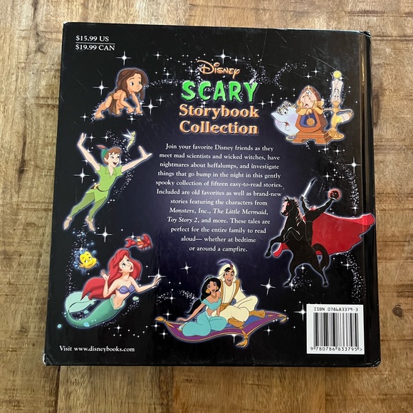 First Edition-Disney Scary Storybook Collection- Vintage 2003 Hardcover Book-EUC - Picture 3 of 11